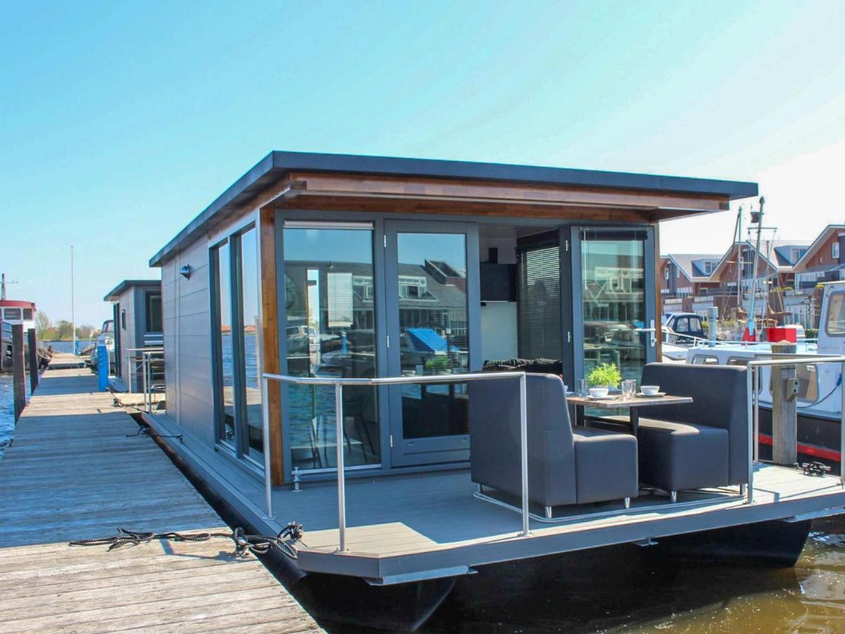 ホテル Tiny Houseboat Parel I - Airco Uitgeest エクステリア 写真